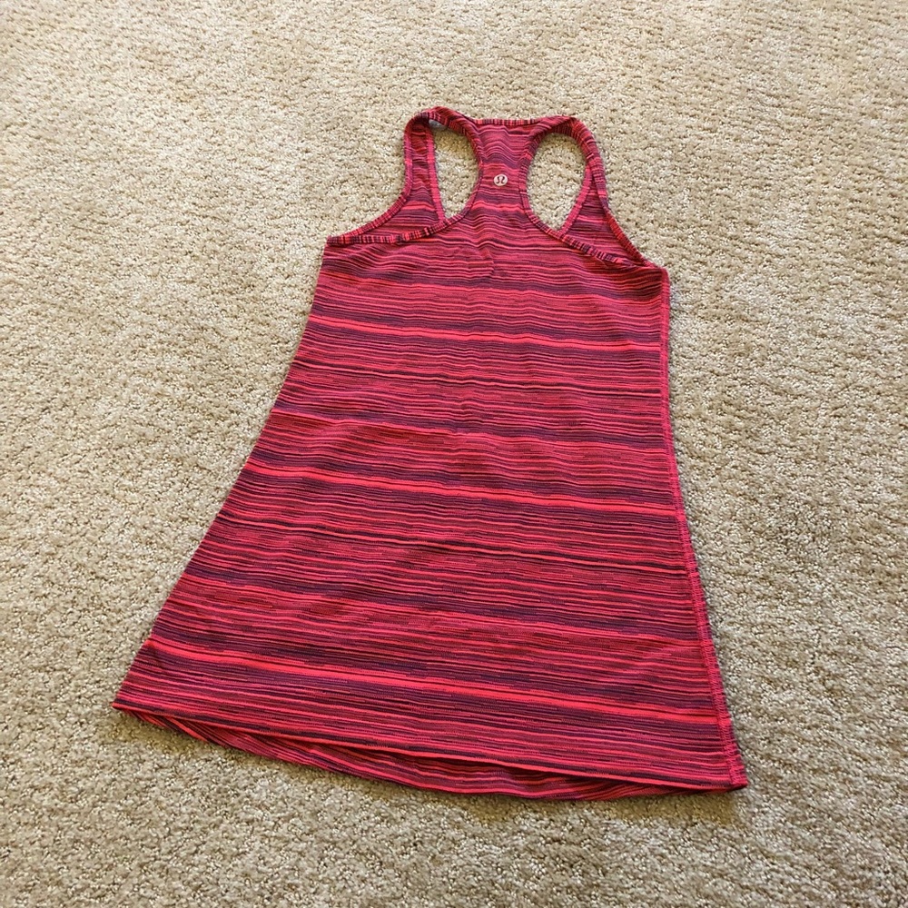 Lululemon Striped Cool Racerback Tank - Picture 2 of 3